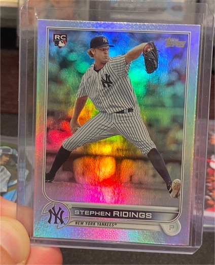 2022 Topps Series 2 #516 Stephen Ridings — front
