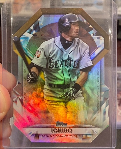 2022 Topps Series 2 Diamond Greats Die Cut #DGDC-48 Ichiro Suzuki — front