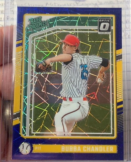 2024 Donruss Optic Rated Prospect #? Bubba Chandler — front