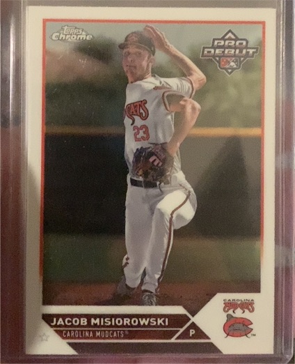 2023 Topps Pro Debut Chrome #PD-72 Jacob Misiorowski — front