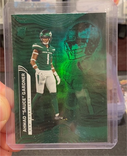 2022 Panini Illusions #21 Ahmad 'Sauce' Gardner — front