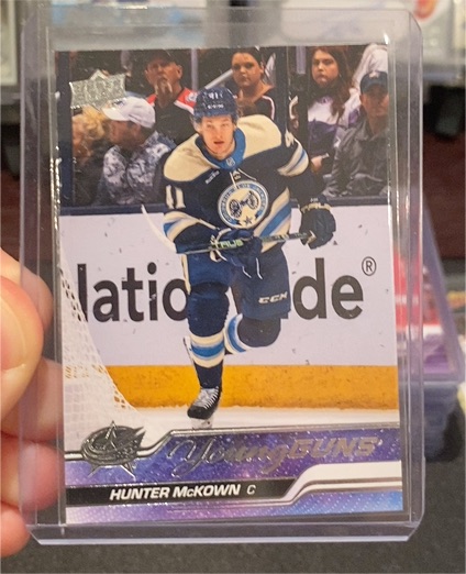 2023-24 Upper Deck Series 1 #231 Hunter McKown Young Guns — front