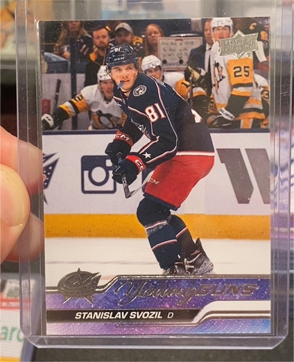 2023-24 Upper Deck #461 Stanislav Svozil Young Guns — front