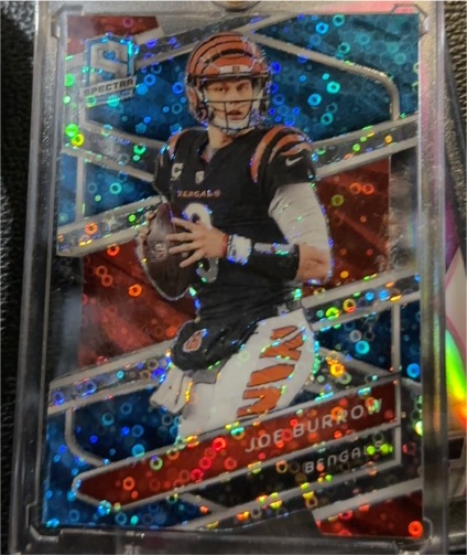 2022 Panini Spectra Joe Burrow — front