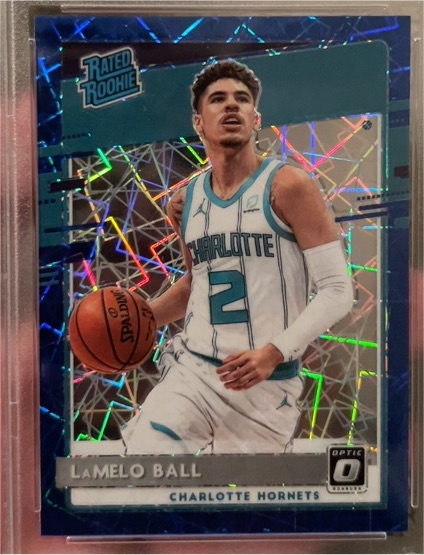 2020-21 Donruss Optic #153 LaMelo Ball — front