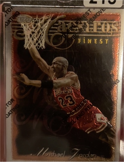 1996 Topps Finest #127 Michael Jordan Maestros — front