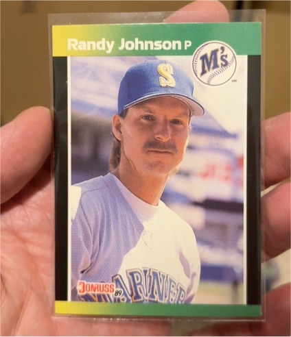 1989 Donruss Baseball's Best #80 Randy Johnson — front