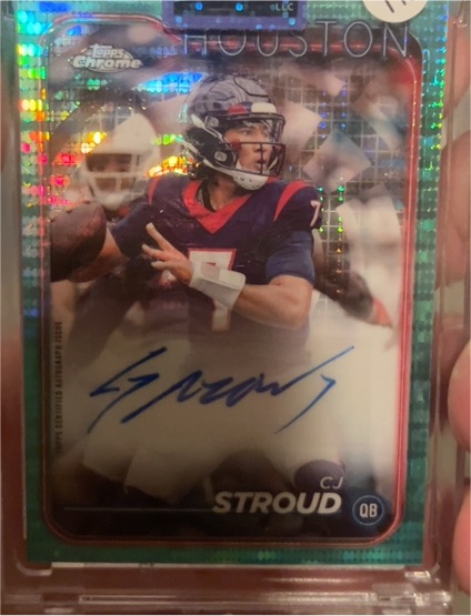2024 Topps Chrome #83 CJ Stroud — front