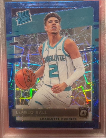2020-21 Donruss Optic #153 LaMelo Ball — front
