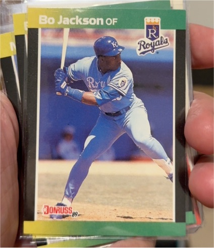 1989 Donruss #220 Bo Jackson — front