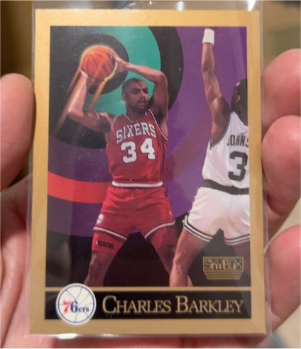 1990-91 Skybox #211 Charles Barkley — front