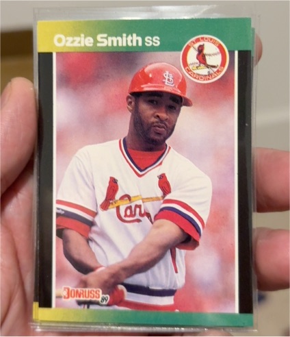 1989 Donruss Baseball's Best #44 Ozzie Smith — front