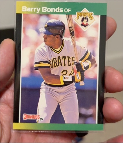 1989 Donruss #73 Barry Bonds — front
