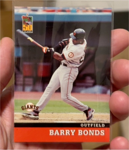 2001 Topps Post Cereal #2 Barry Bonds — front