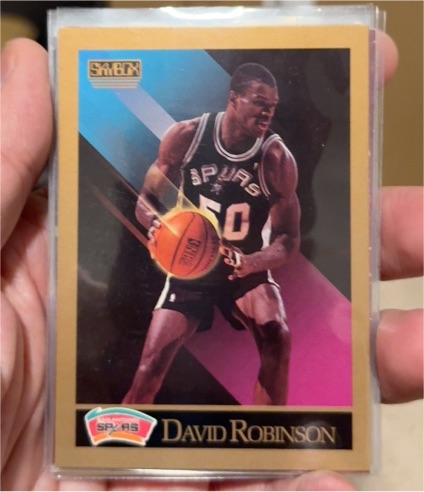 1990 Skybox #260 David Robinson — front