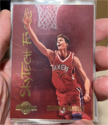 1994-95 Skybox SkyTech Force #SF4 Shawn Bradley — front