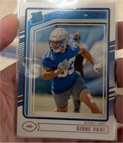 2024 Donruss #332 Sione Vaki — front