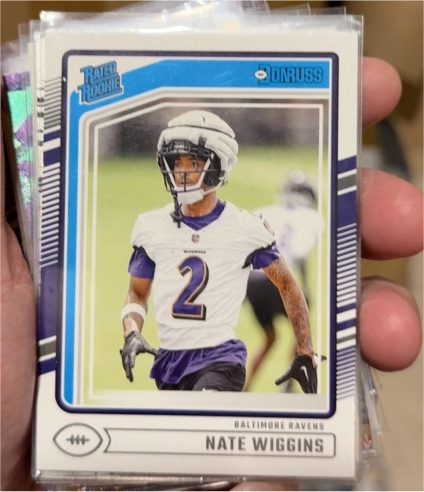 2024 Panini Donruss #391 Nate Wiggins — front