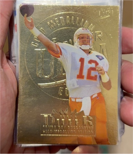 1995 Fleer Ultra Gold Medallion #324 Trent Dilfer — front