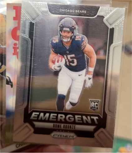 2024 Panini Prizm #11 Rome Odunze Emergent — front