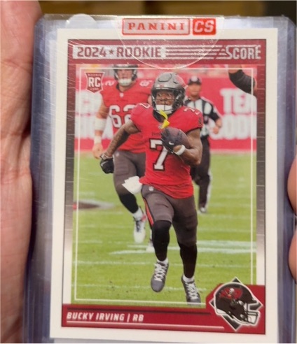 2024 Panini Score #403 Bucky Irving — front