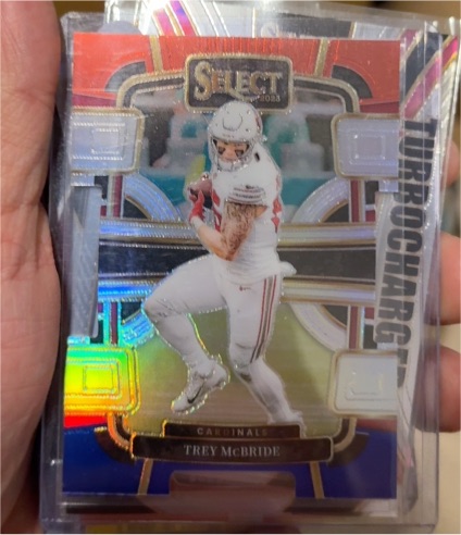 2023 Panini Select #1 Trey McBride — front