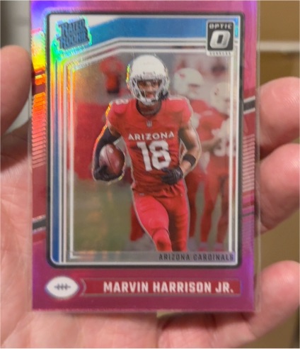 2024 Donruss Optic #276 Marvin Harrison Jr. — front