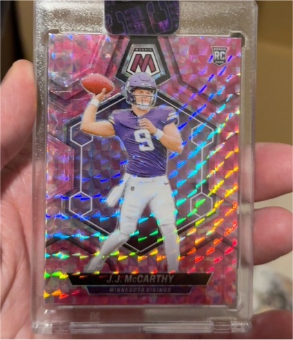 2024 Panini Mosaic #310 J.J. McCarthy — front