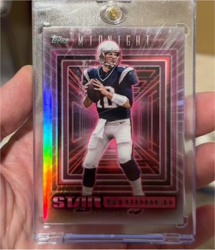 2024 Topps Midnight #SS-17 Tom Brady — front