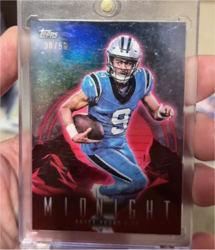 2024 Topps Midnight #16 Bryce Young — front