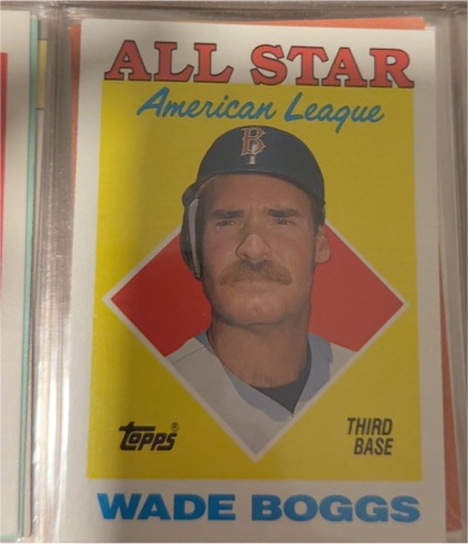 1988 Topps #388 Wade Boggs — front