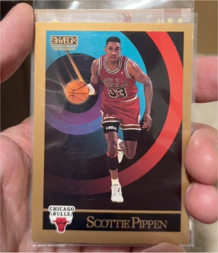 1990-91 Skybox #46 Scottie Pippen — front