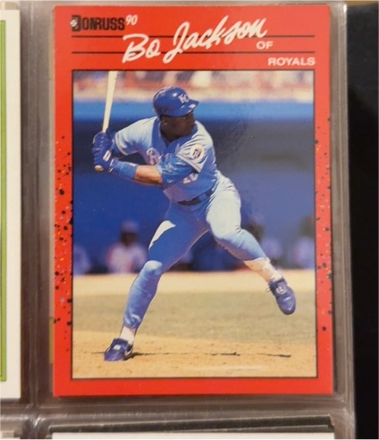 1990 Donruss #61 Bo Jackson — front