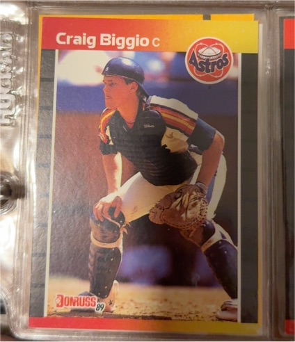 1989 Donruss #561 Craig Biggio — front