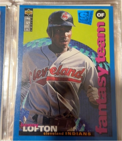 1995 Upper Deck Collector's Choice SE #258 Kenny Lofton — front