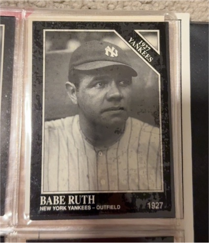 1991 The Sporting News Conlon Collection #110 Babe Ruth — front