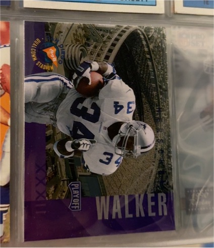 1995 Playoff Super Bowl XXX Darren Walker — front