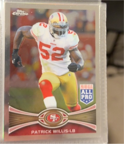 2012 Topps Chrome #80 Patrick Willis — front