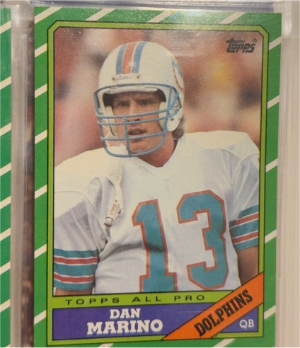 1986 Topps #45 Dan Marino — front