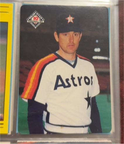 1985 Fleer #492 Mark Langston — front