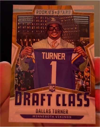 2024 Panini Rookies & Stars #DC-DTR Dallas Turner Draft Class — front