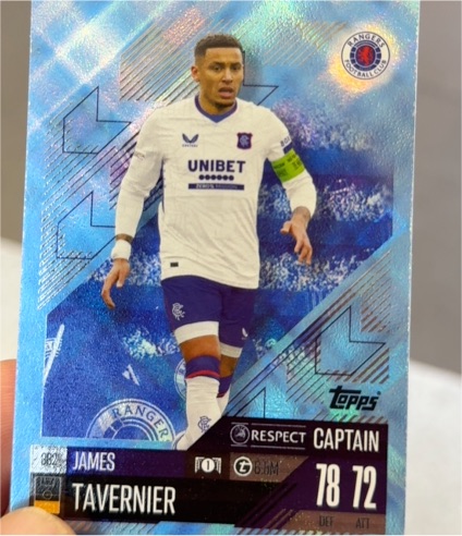 2024-25 Topps Match Attax Champions League #382 James Tavernier Captain — front