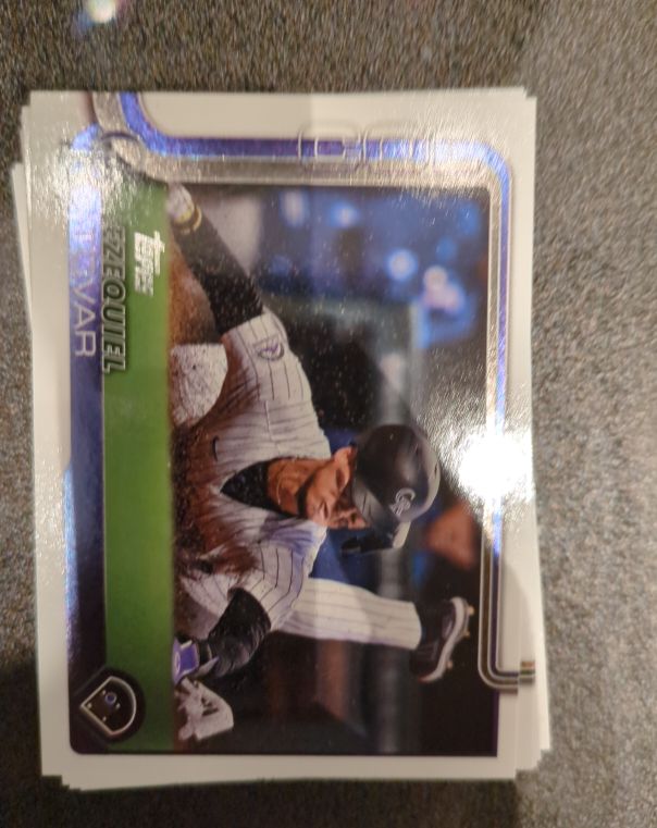 2025 Topps #343 Ezequiel Tovar — front