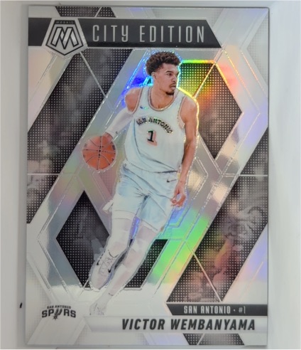 2023 Panini Mosaic City Edition #1 Victor Wembanyama — front