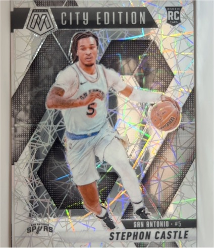 2024-25 Panini Mosaic City Edition #290 Stephon Castle — front