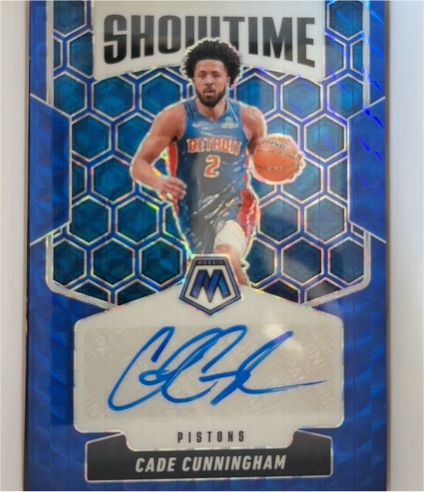2024-25 Panini Mosaic Showtime #CAD Cade Cunningham — front