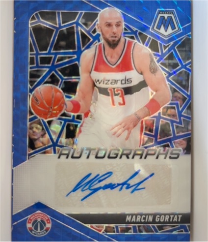 2024-25 Panini Mosaic Autographs Marcin Gortat — front