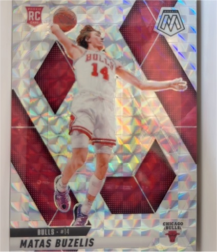 2024-25 Panini Mosaic #14 Matas Buzelis — front