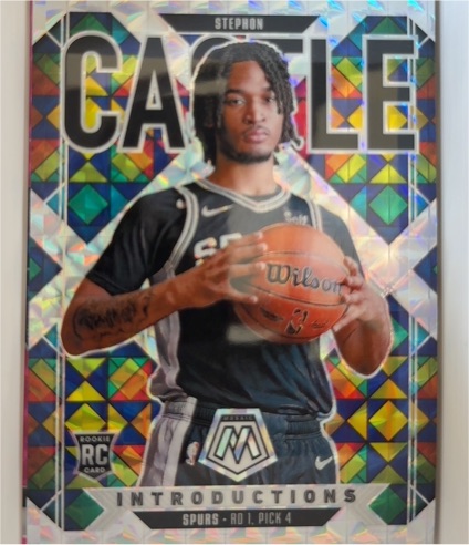 2024-25 Panini Mosaic #20 Stephon Castle — front