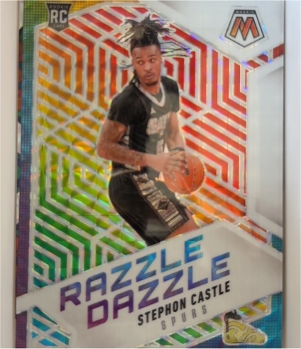 2024-25 Panini Mosaic #13 Stephon Castle — front